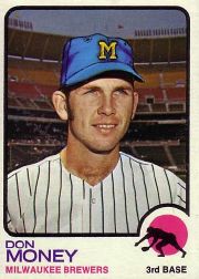 1973 Topps Baseball Cards      386     Don Money